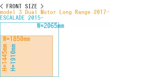 #model 3 Dual Motor Long Range 2017- + ESCALADE 2015-